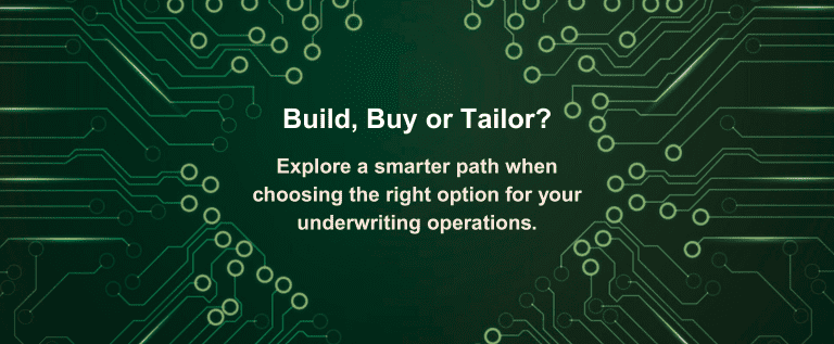 Build, Buy or Tailor?